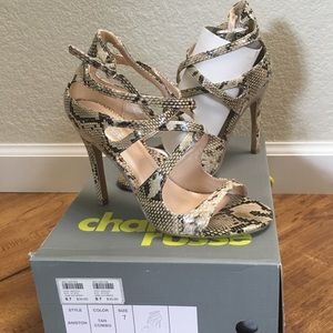 NEW Charlotte Russe Strappy Heels